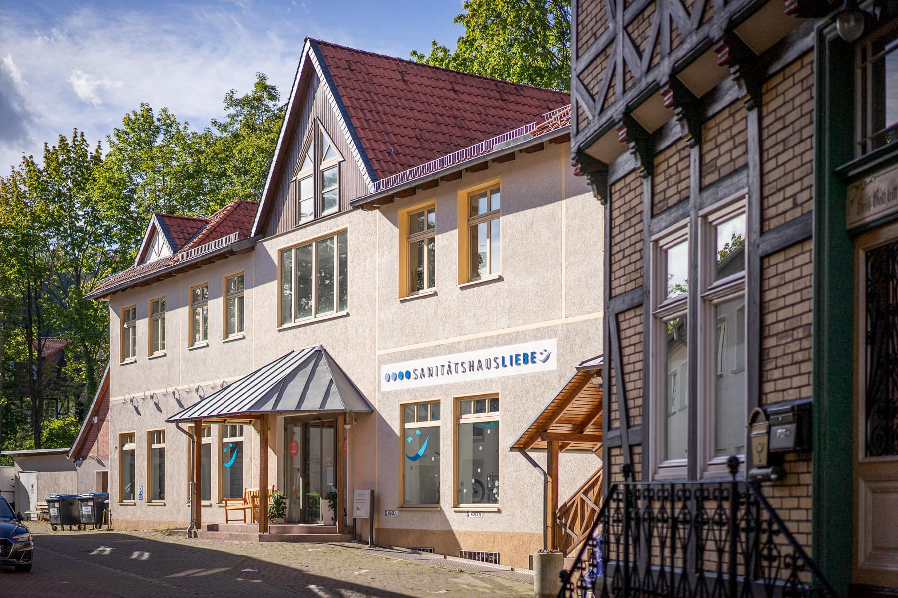 Sanitätshaus Liebe, Firmensitz in Wernigerode